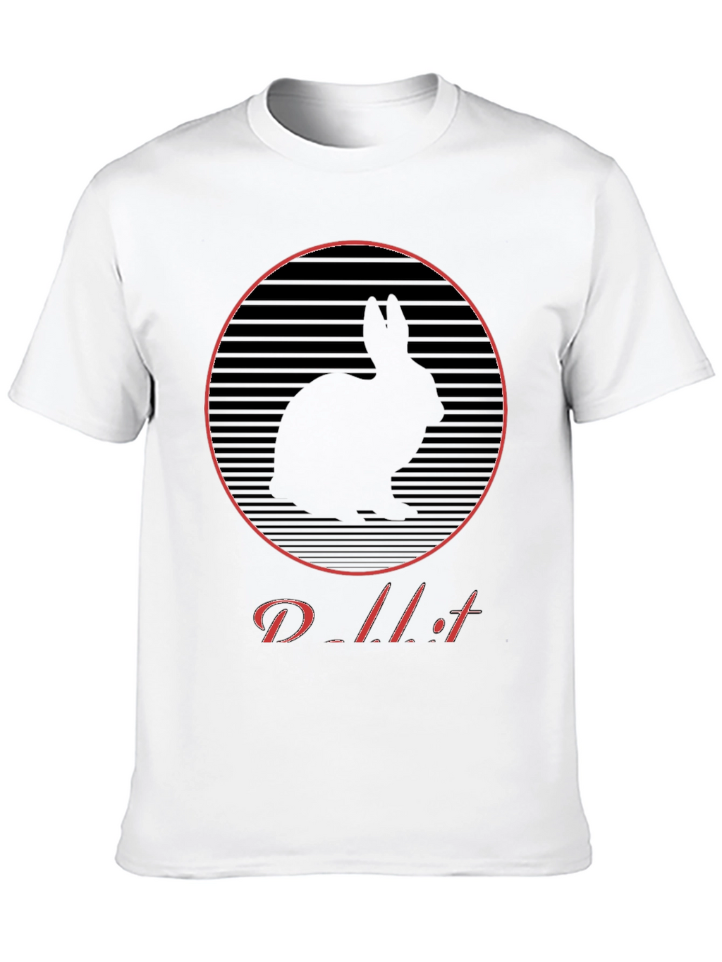 Rabbit Silhouette Graphic Tee