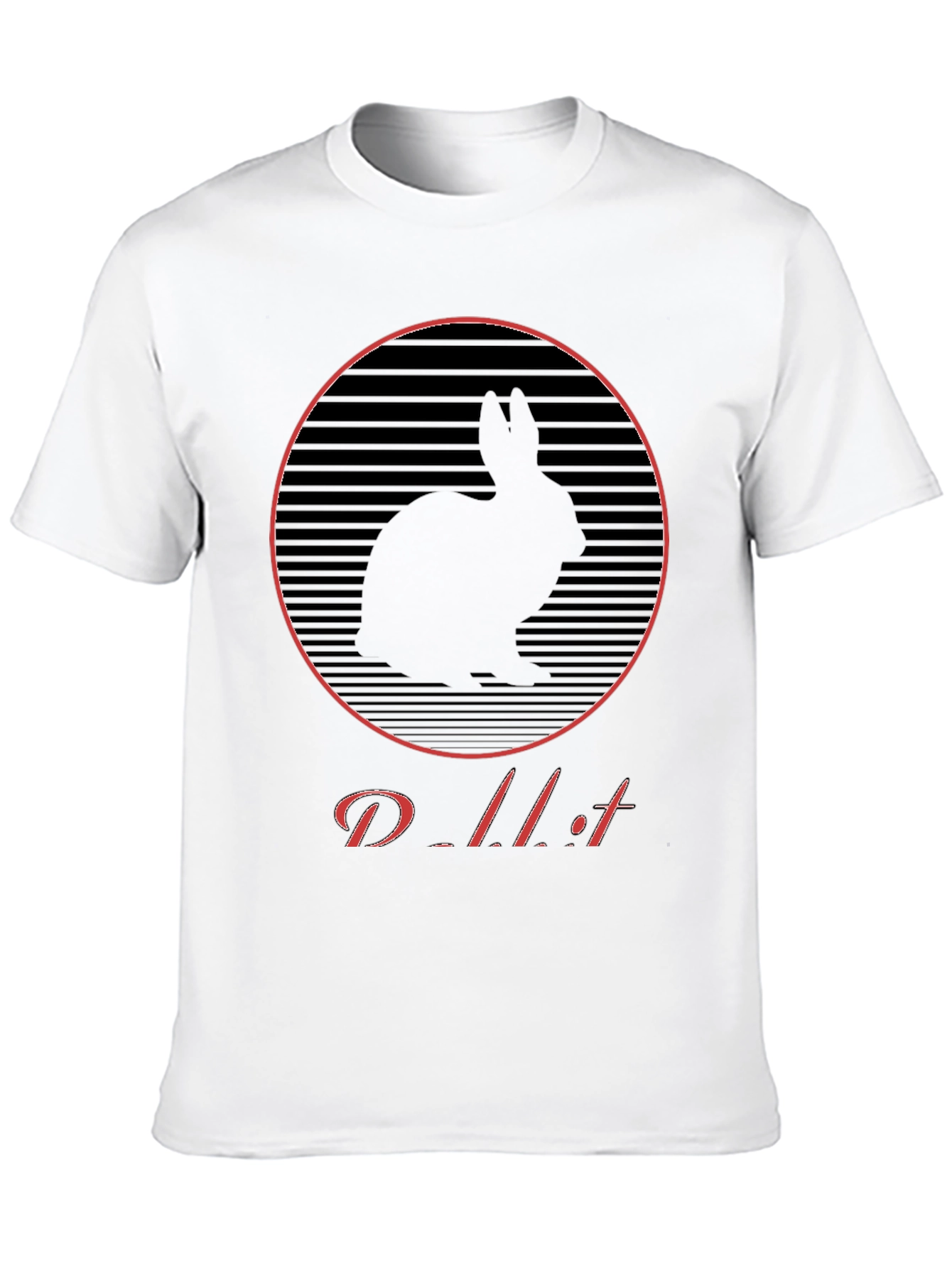 Rabbit Silhouette Graphic Tee