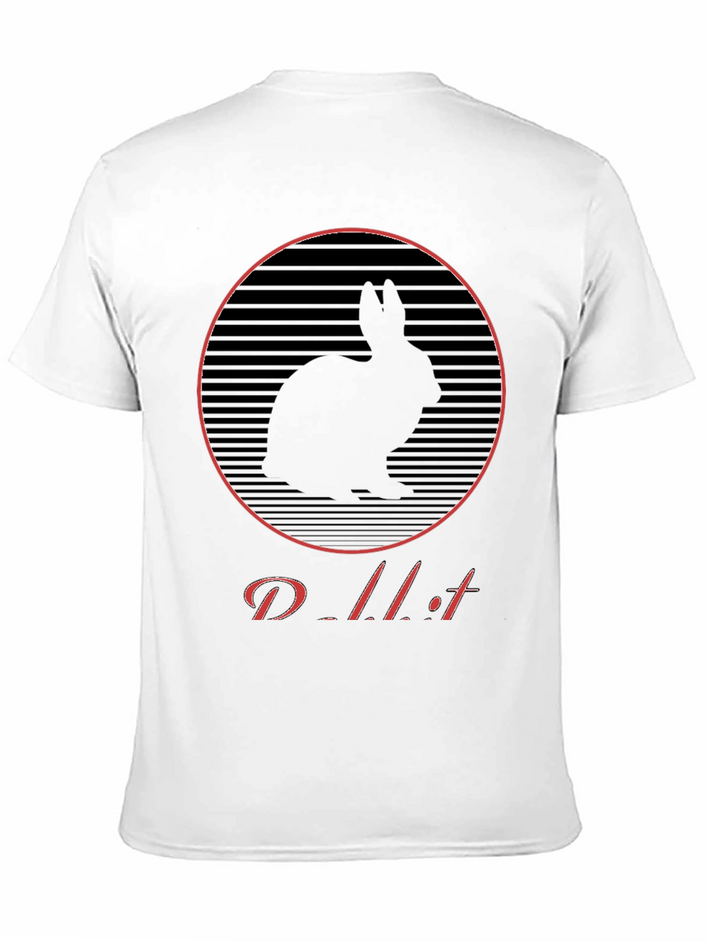 Rabbit Silhouette Graphic Tee
