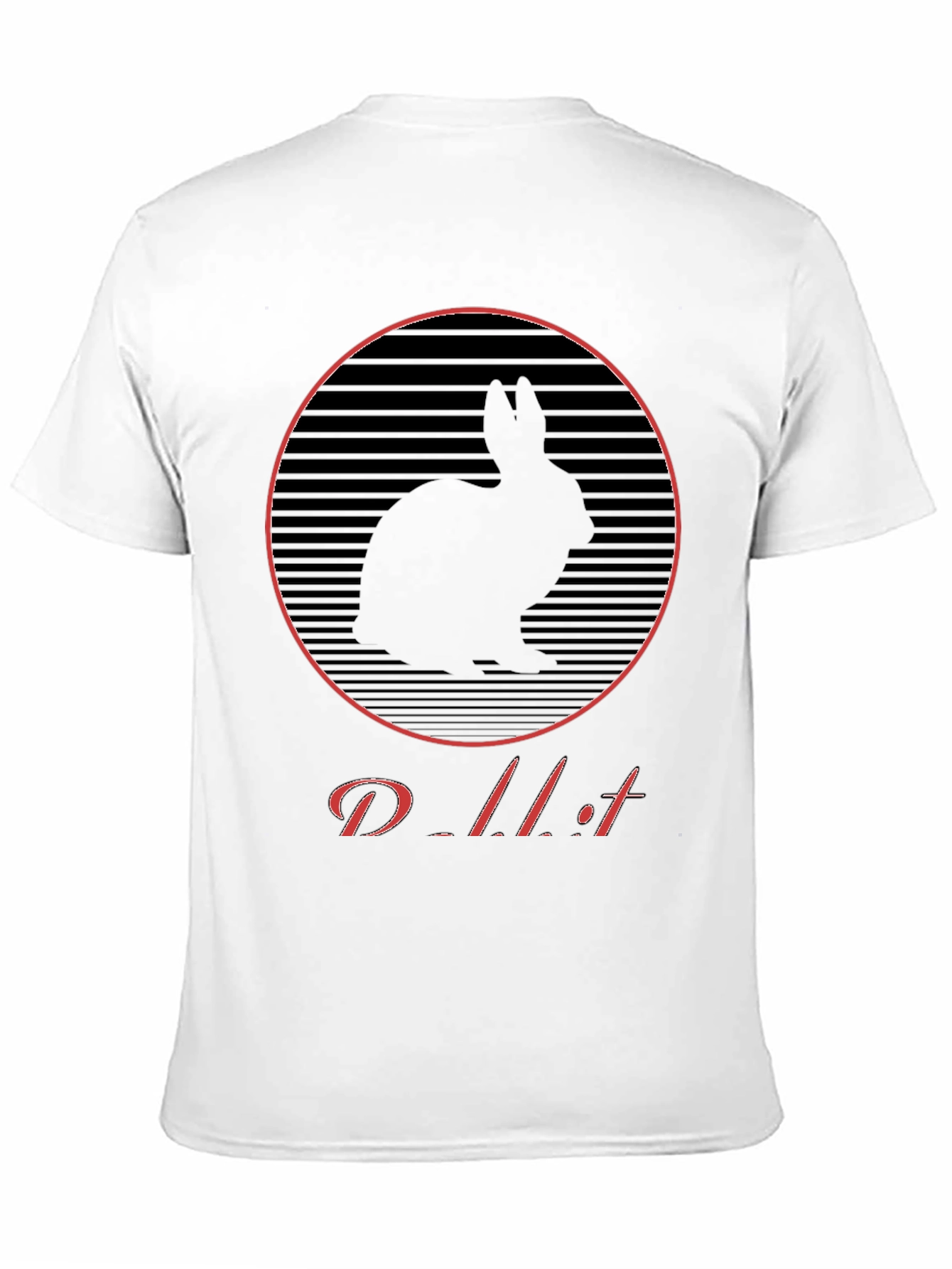 Rabbit Silhouette Graphic Tee