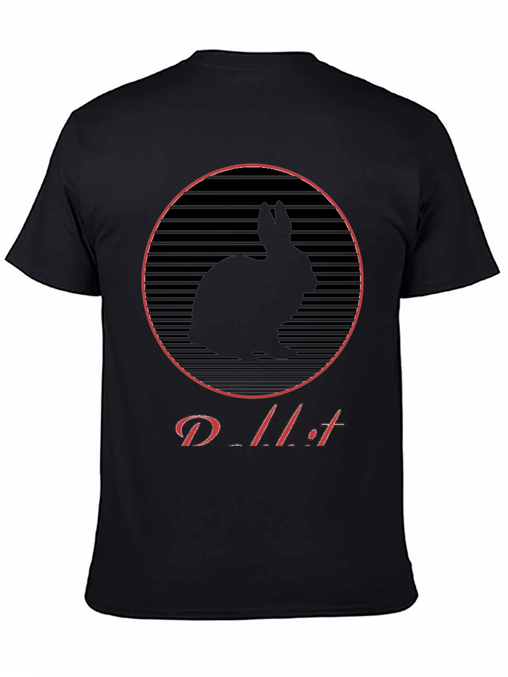 Rabbit Silhouette Graphic Tee