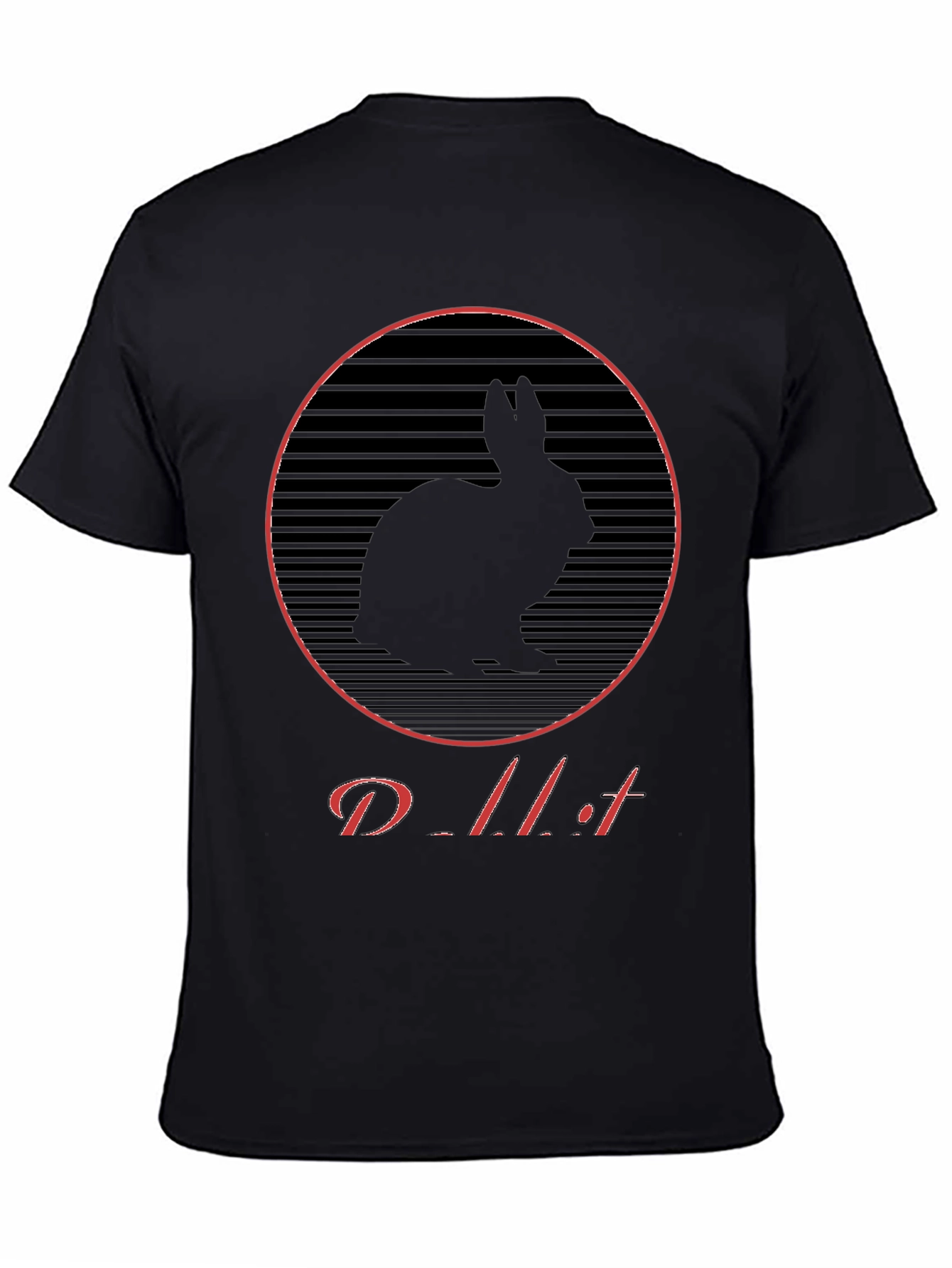 Rabbit Silhouette Graphic Tee