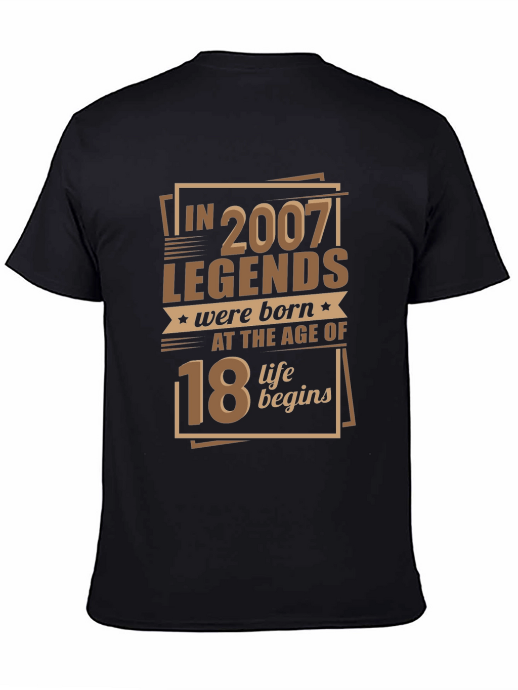 Legends Born 2007 Age 18 T-Shirt