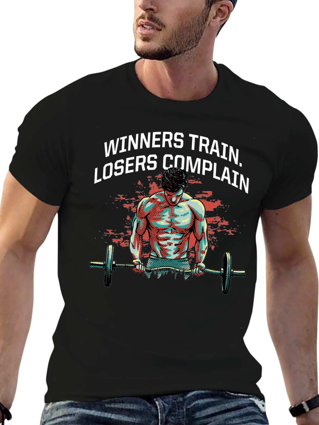 Winners Train Graphic T-Shirt