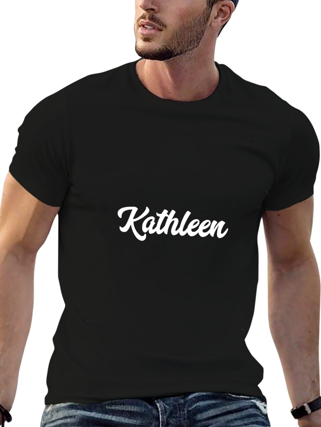 Personalized Kathleen Black T-Shirt - Custom Name Tee