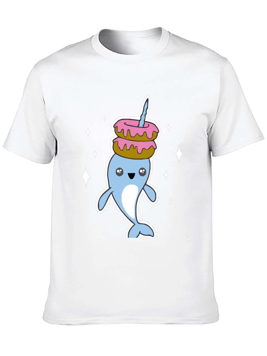 Narwhal Donut Stack T-Shirt