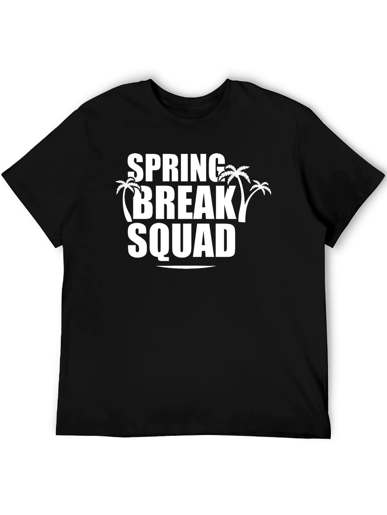 Spring Break Squad Black T-Shirt