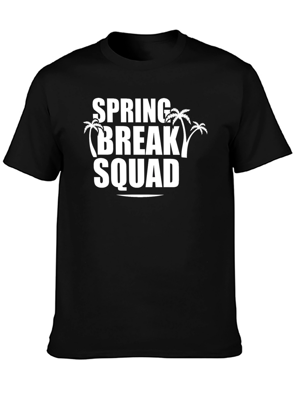 Spring Break Squad Black T-Shirt