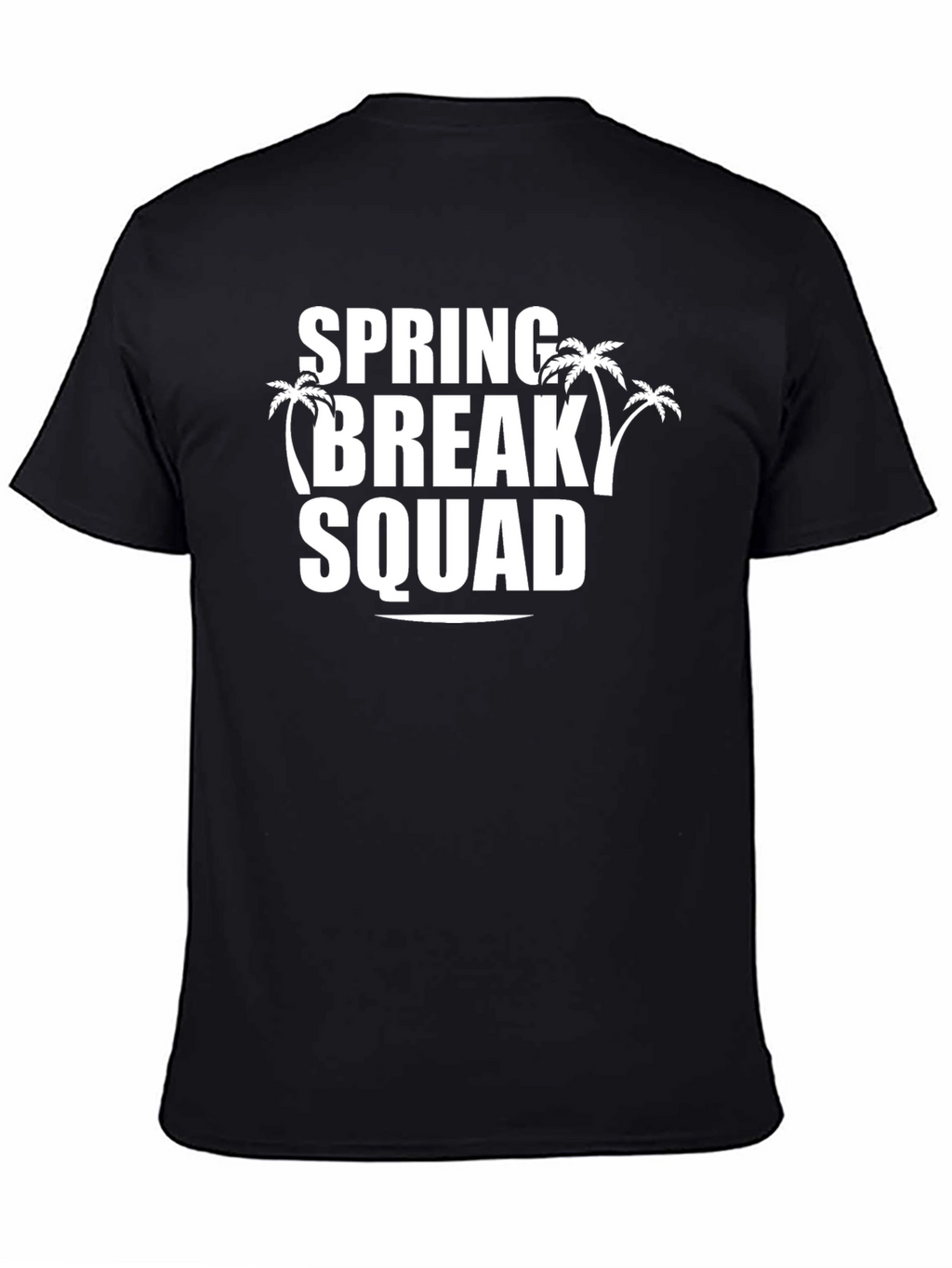 Spring Break Squad Black T-Shirt
