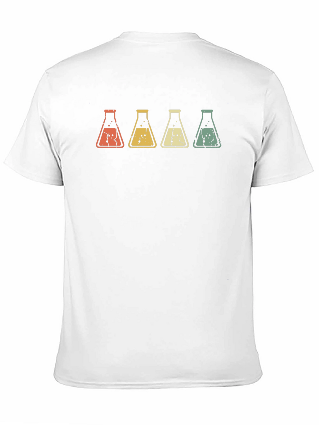 Retro Science Flask T-Shirt - Cool Chemistry Tee