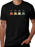 Retro Science Flask T-Shirt - Cool Chemistry Tee