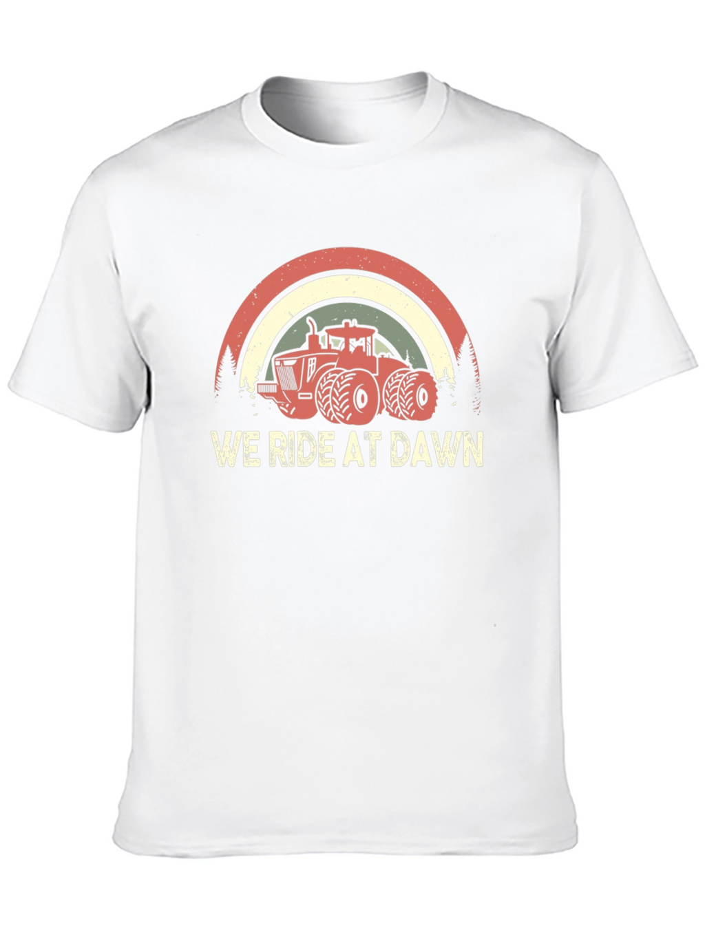 We Ride at Dawn Tractor Tee