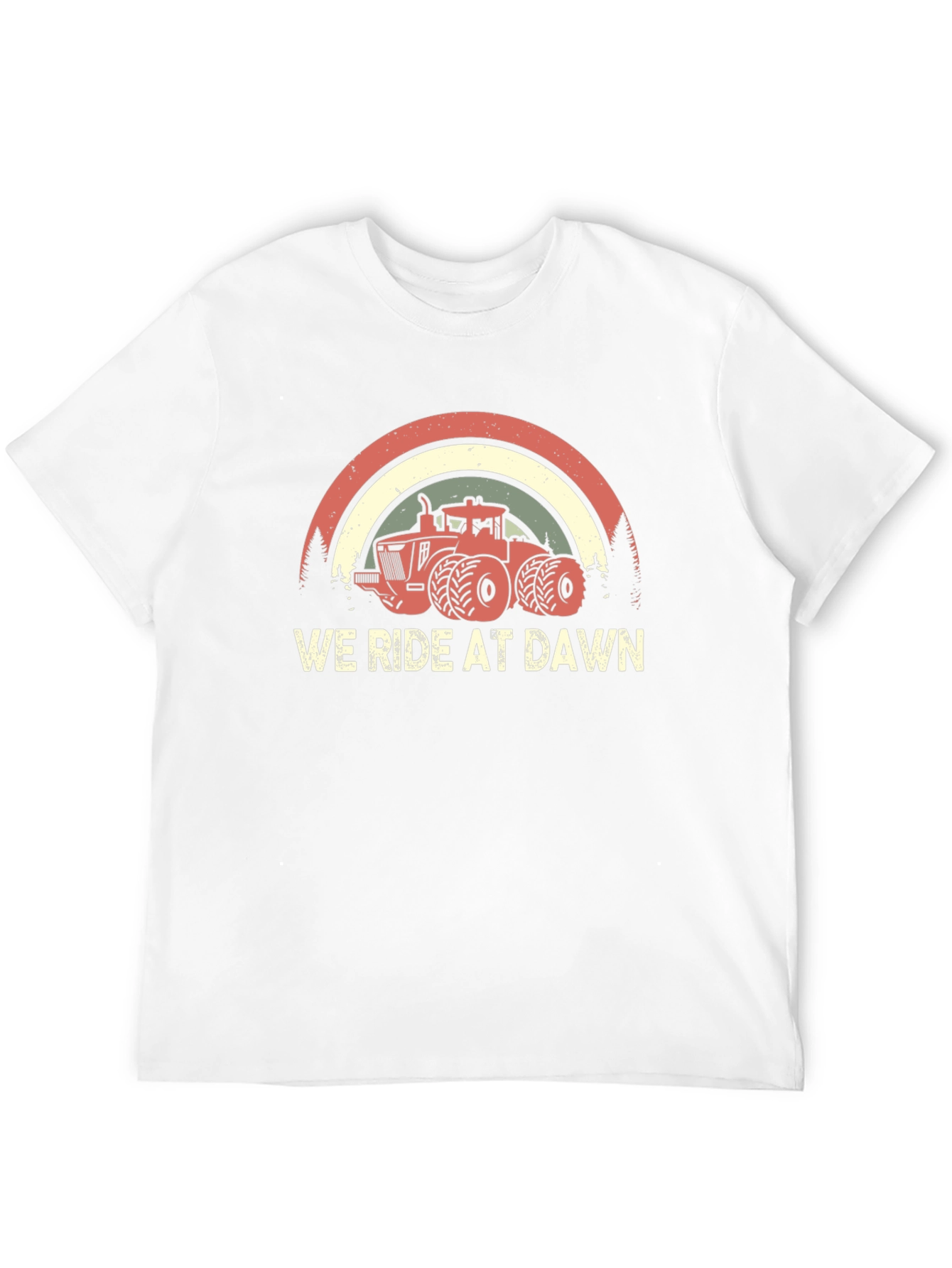 We Ride at Dawn Tractor Tee