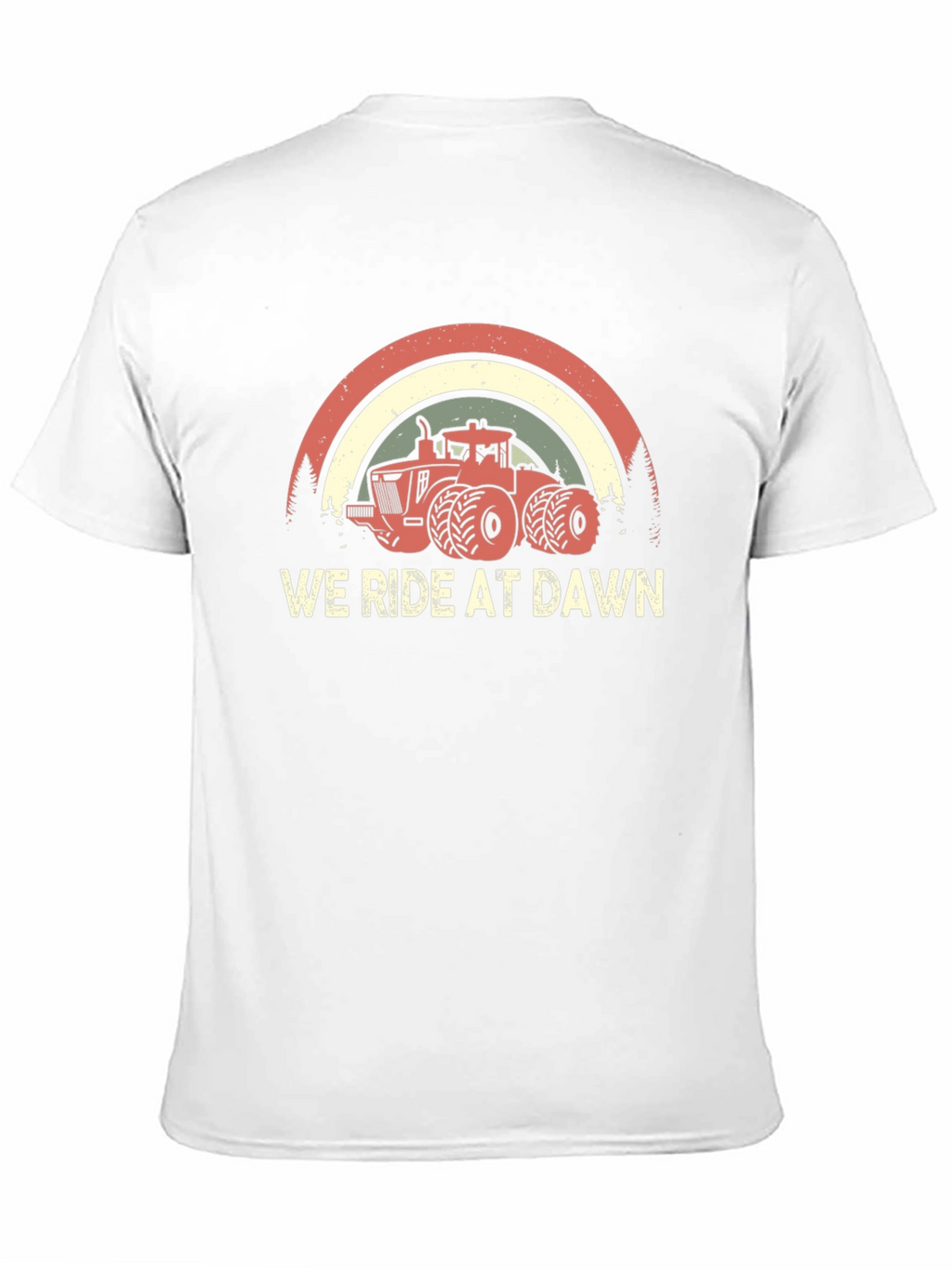 We Ride at Dawn Tractor Tee
