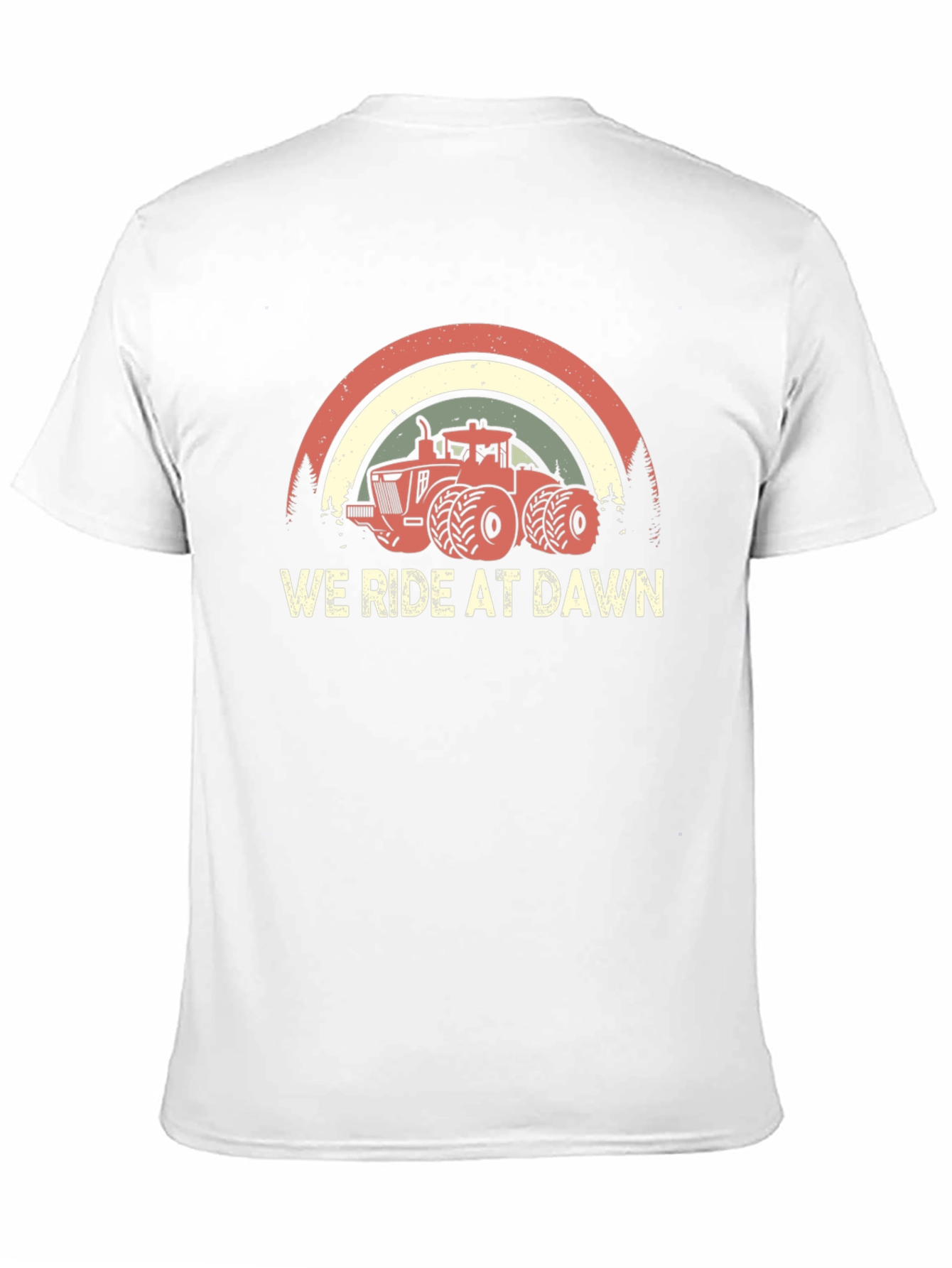 We Ride at Dawn Tractor Tee