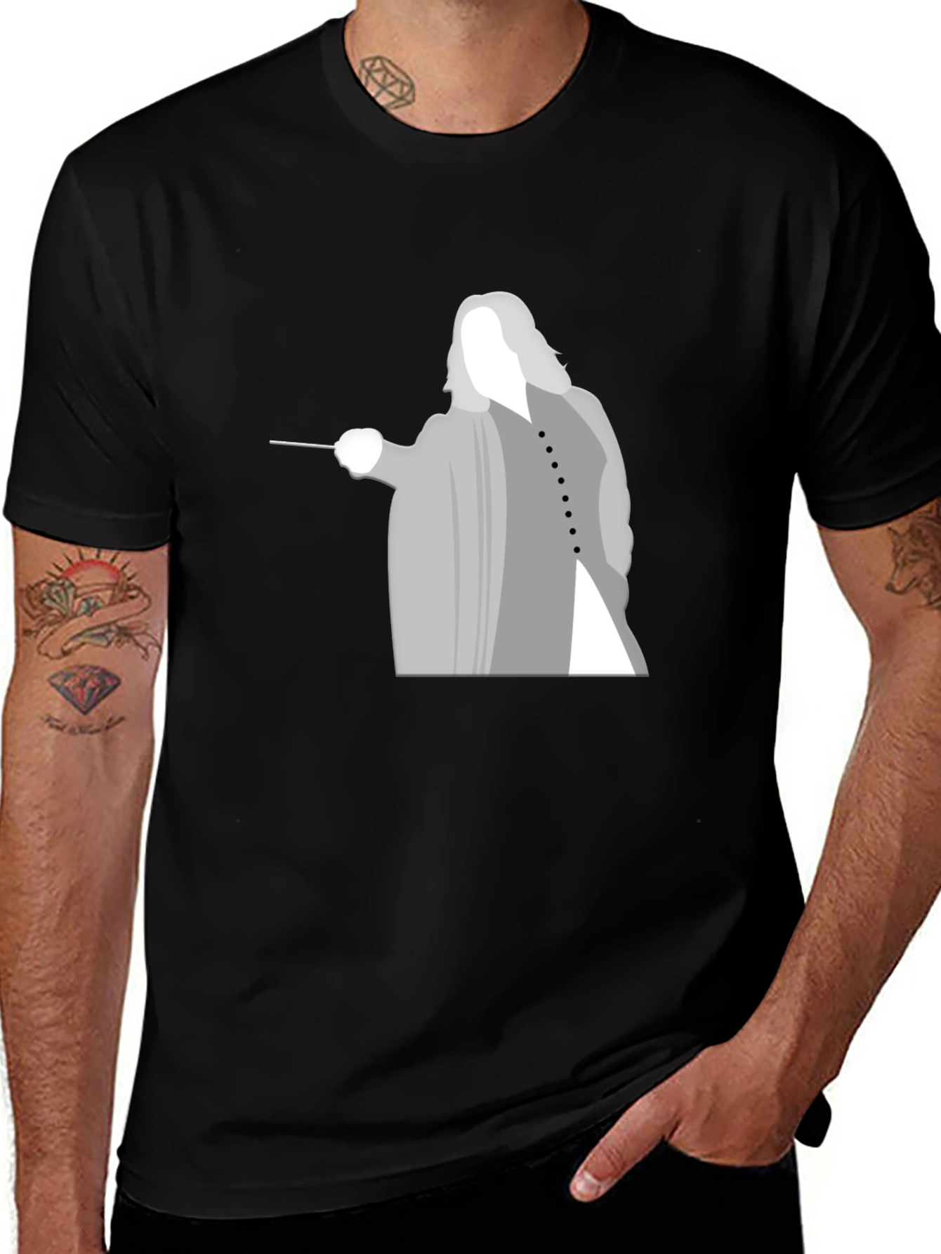 Conductor Graphic T-Shirt - Musical Maestro Tee