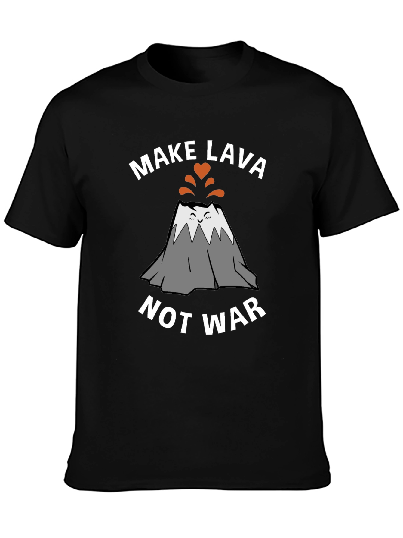 Make Lava Not War Graphic T-Shirt