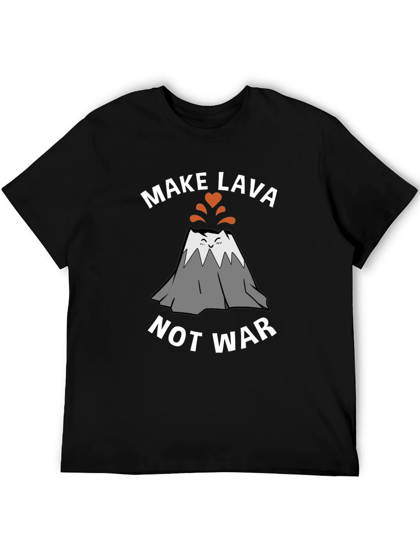 Make Lava Not War Graphic T-Shirt