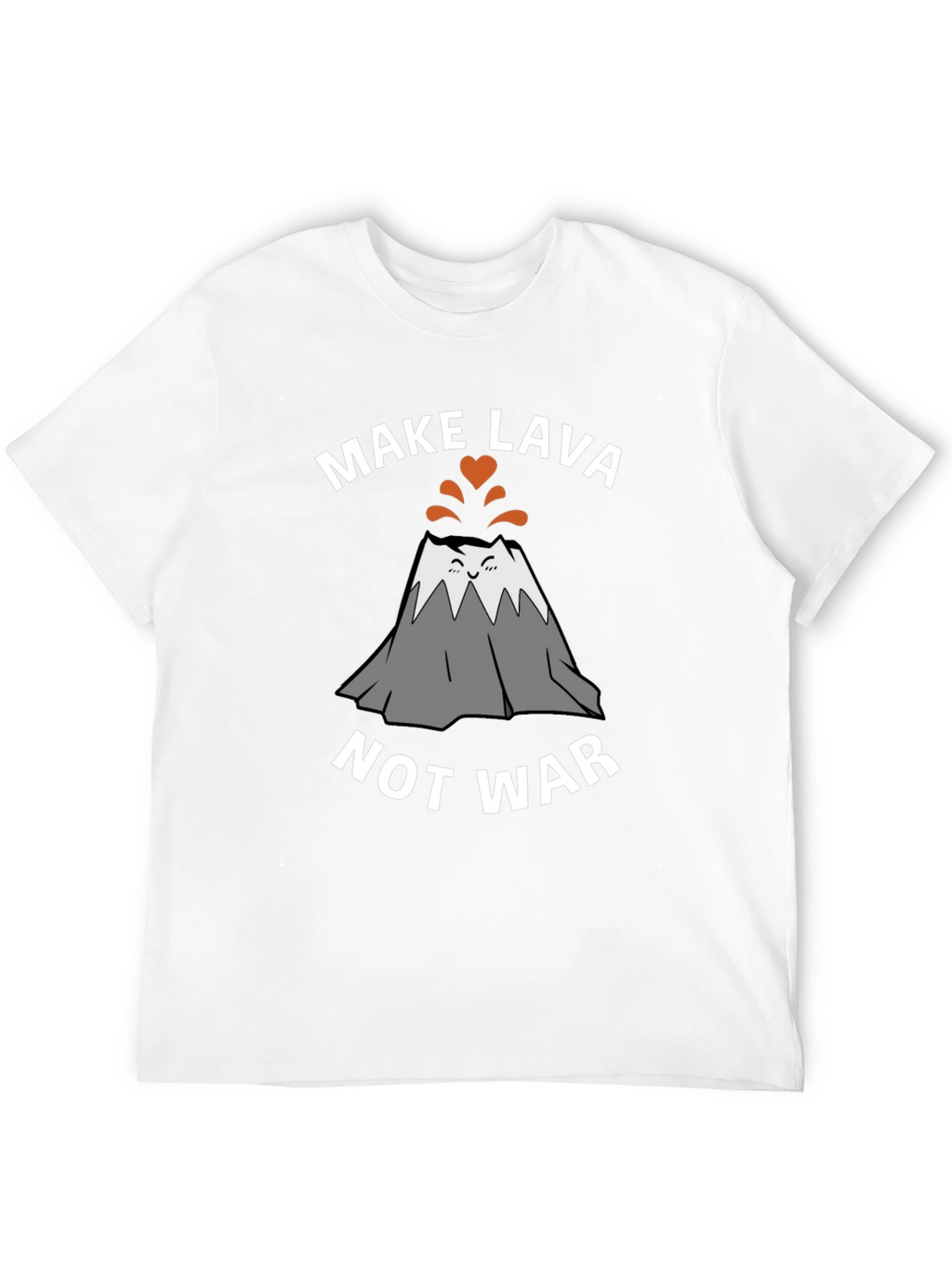Make Lava Not War Graphic T-Shirt