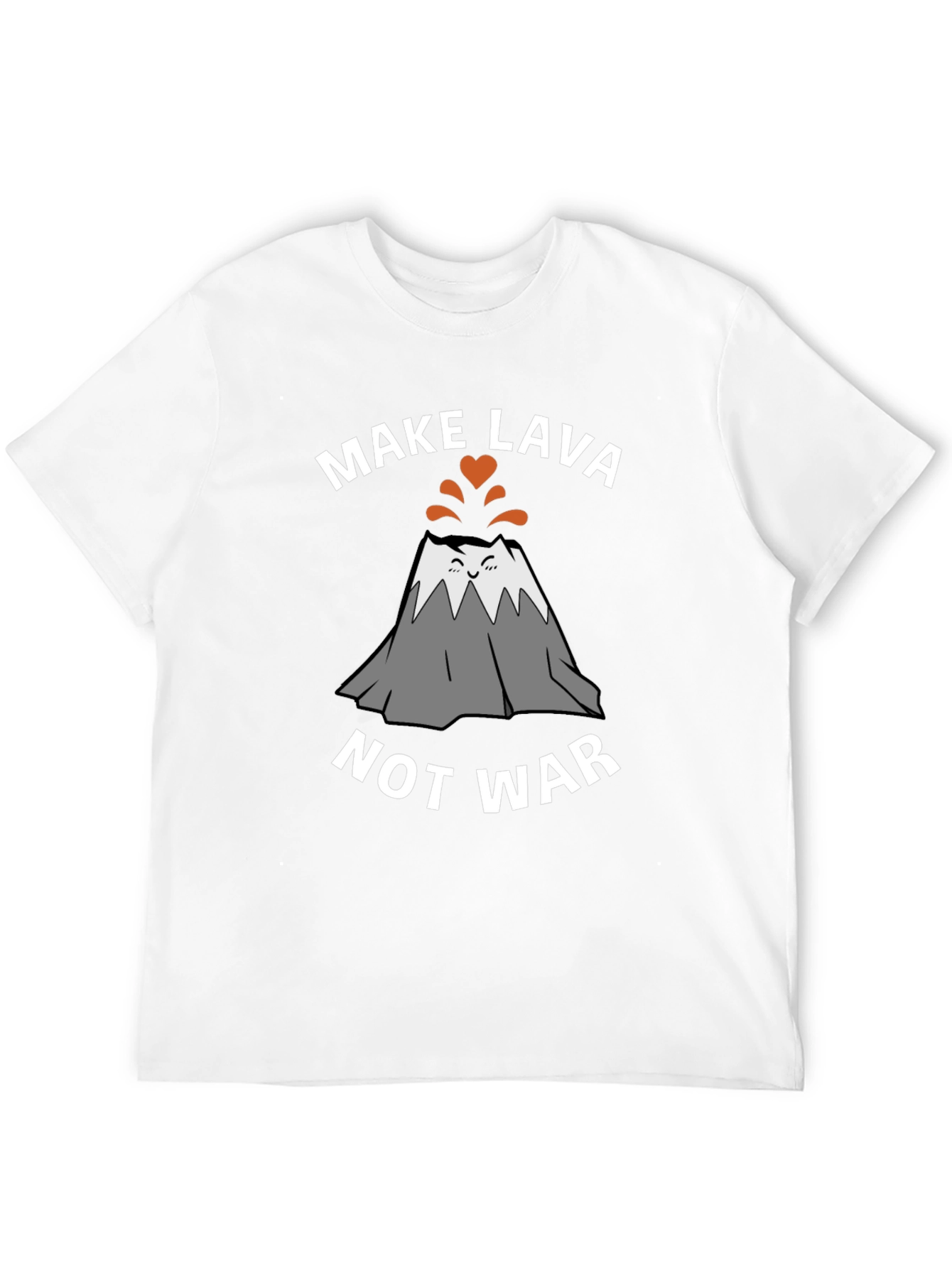 Make Lava Not War Graphic T-Shirt