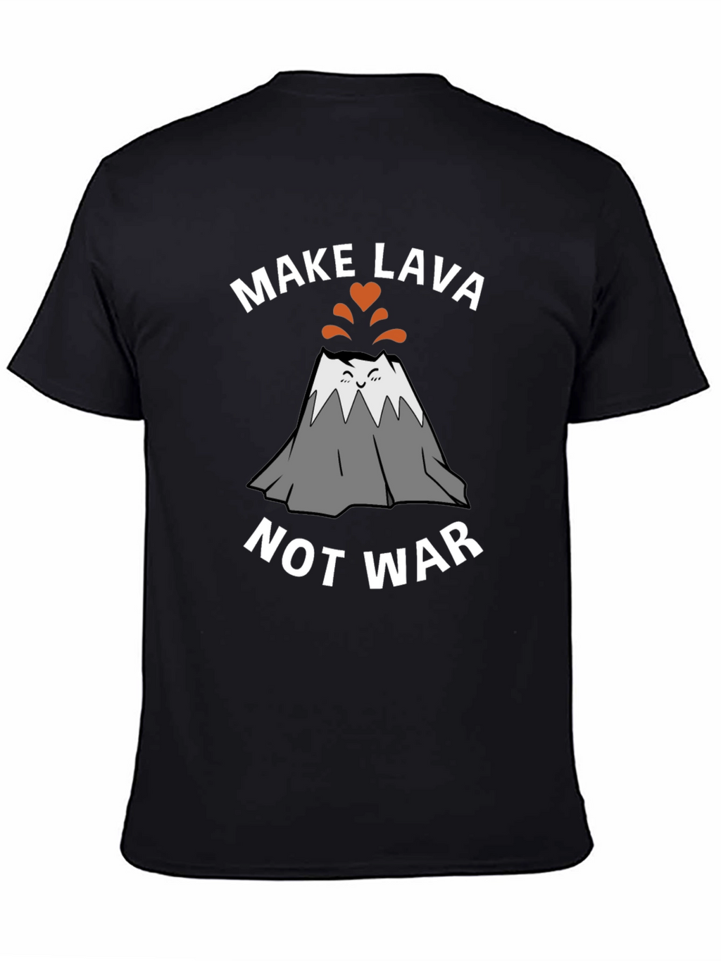 Make Lava Not War Graphic T-Shirt