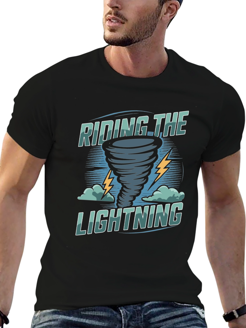 Riding the Lightning Graphic Tee