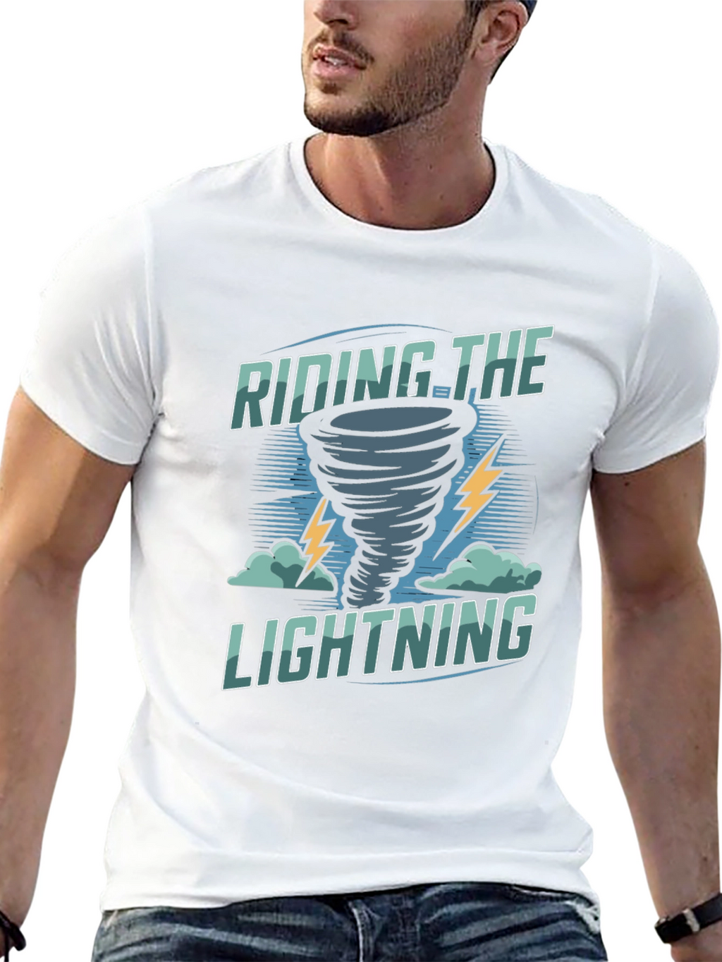 Riding the Lightning Graphic Tee