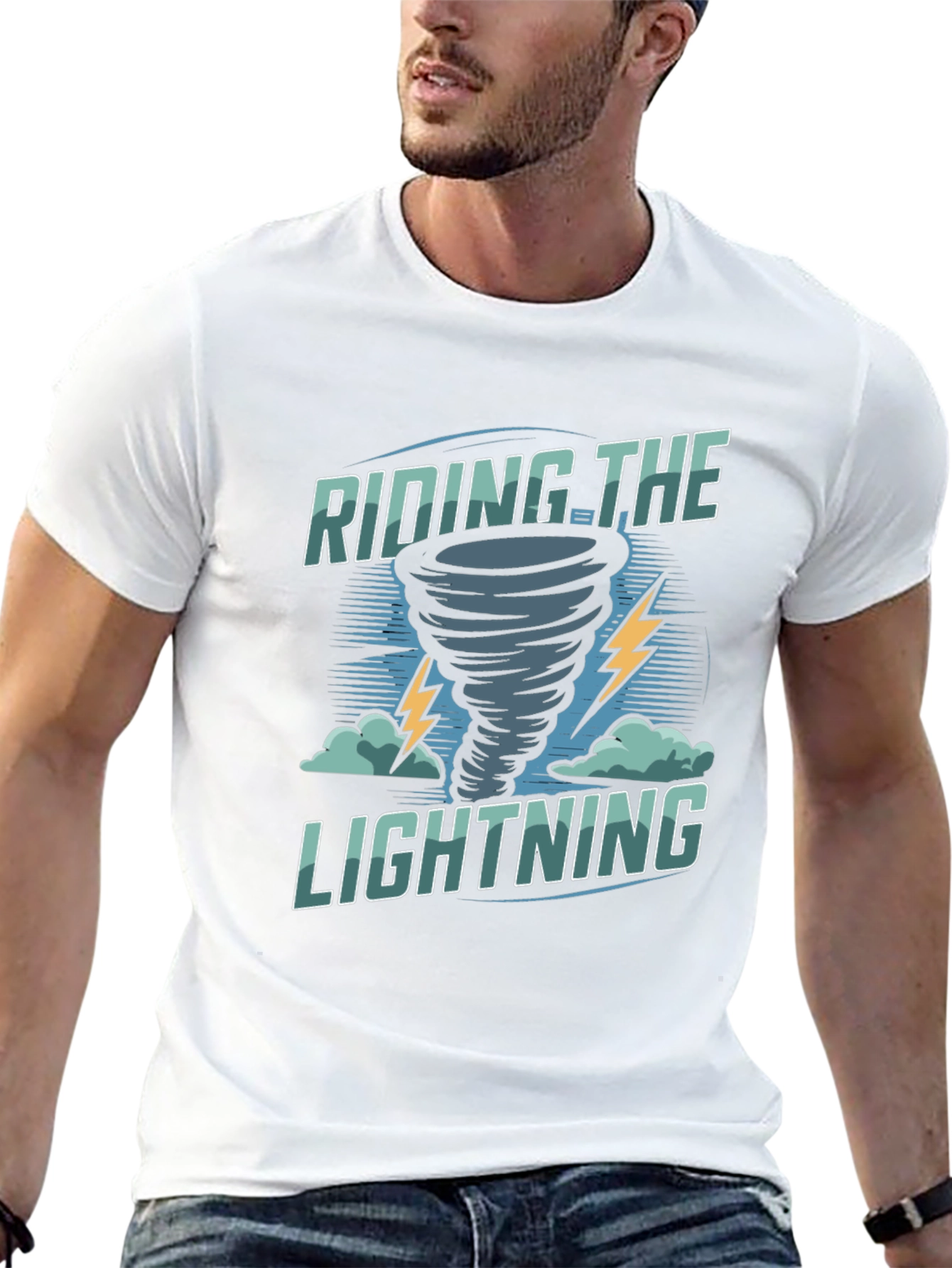 Riding the Lightning Graphic Tee