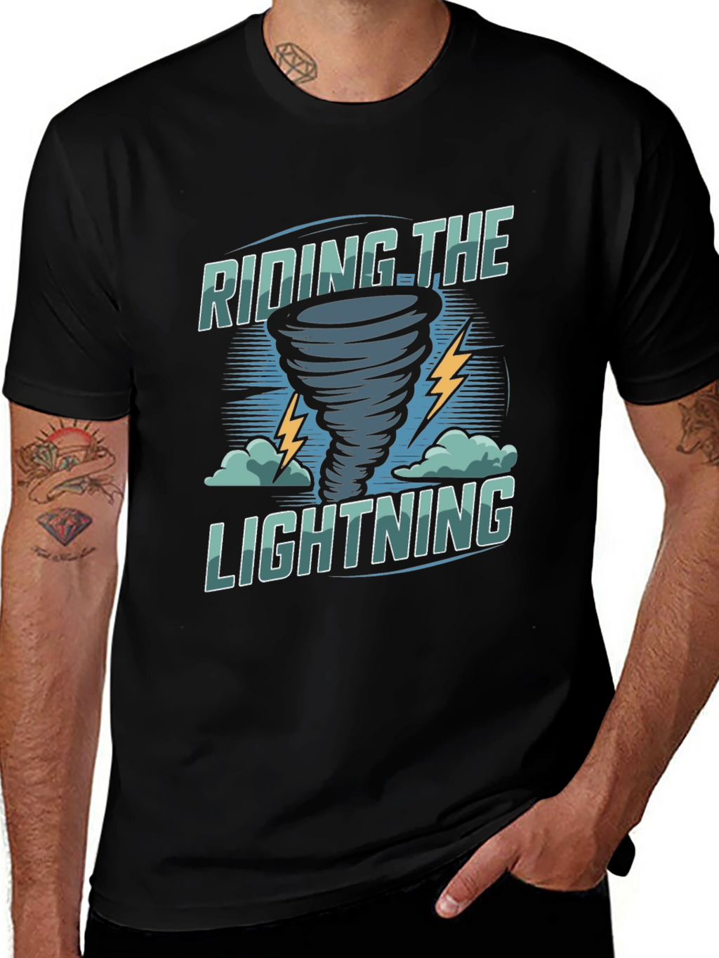 Riding the Lightning Graphic Tee