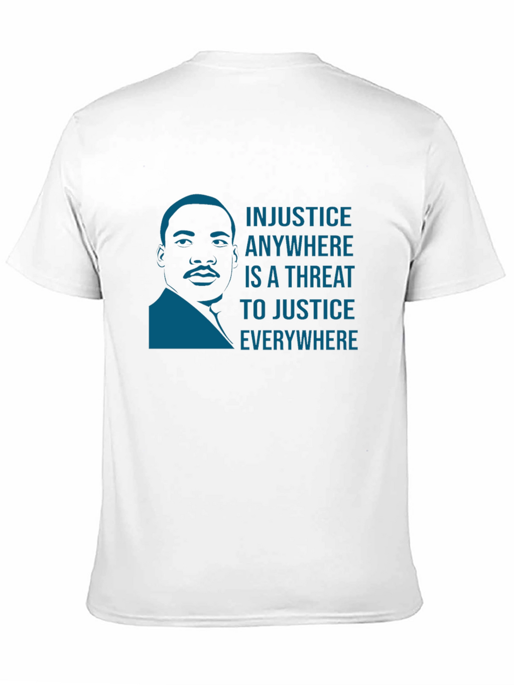 MLK Jr. Injustice Quote Graphic Tee