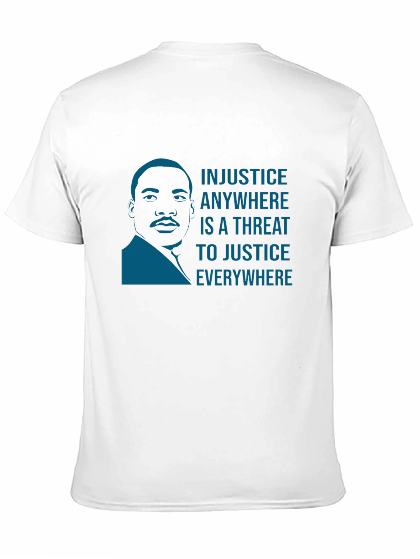 MLK Jr. Injustice Quote Graphic Tee