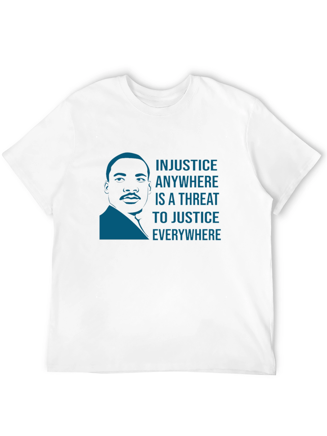 MLK Jr. Injustice Quote Graphic Tee