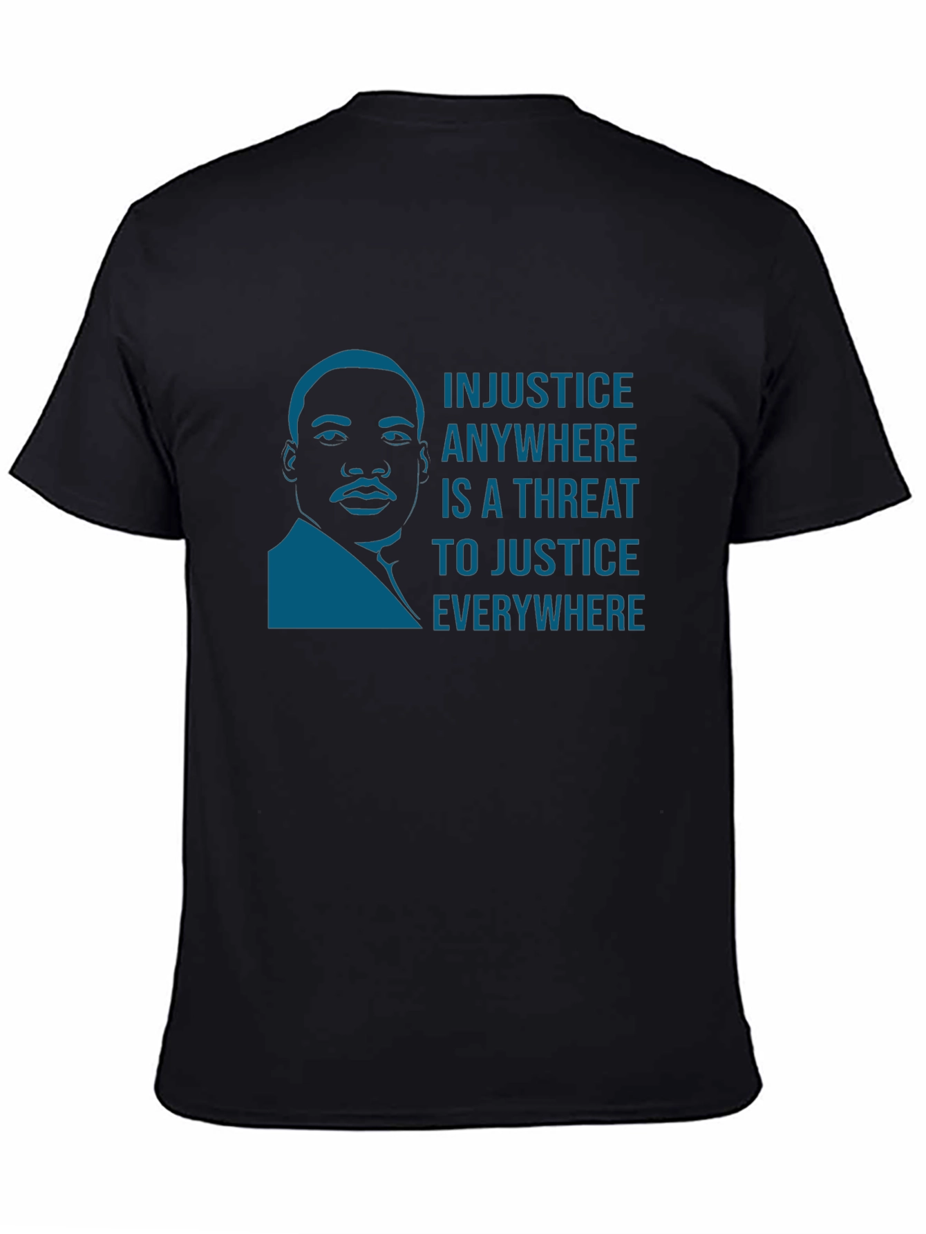 MLK Jr. Injustice Quote Graphic Tee