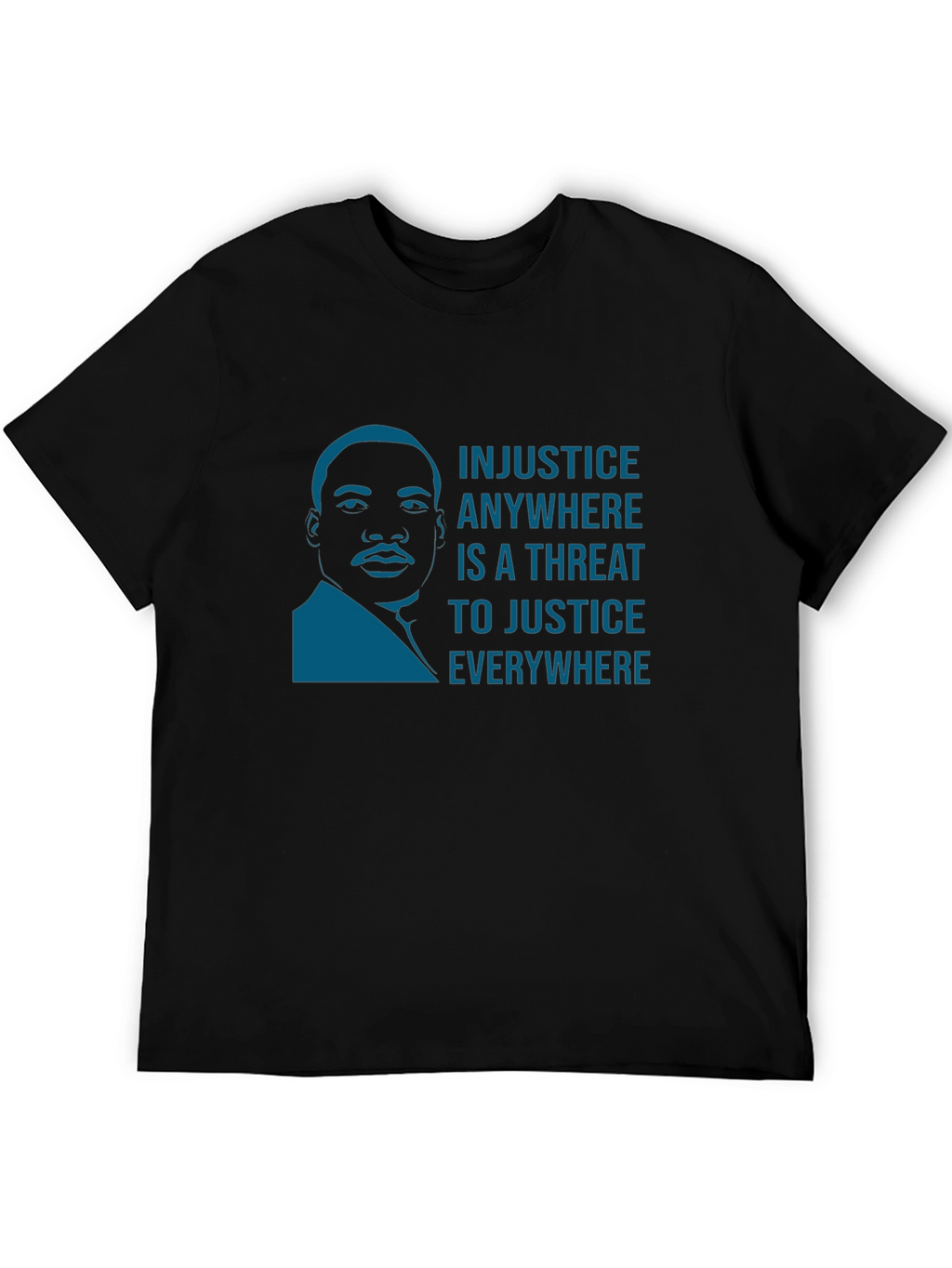 MLK Jr. Injustice Quote Graphic Tee