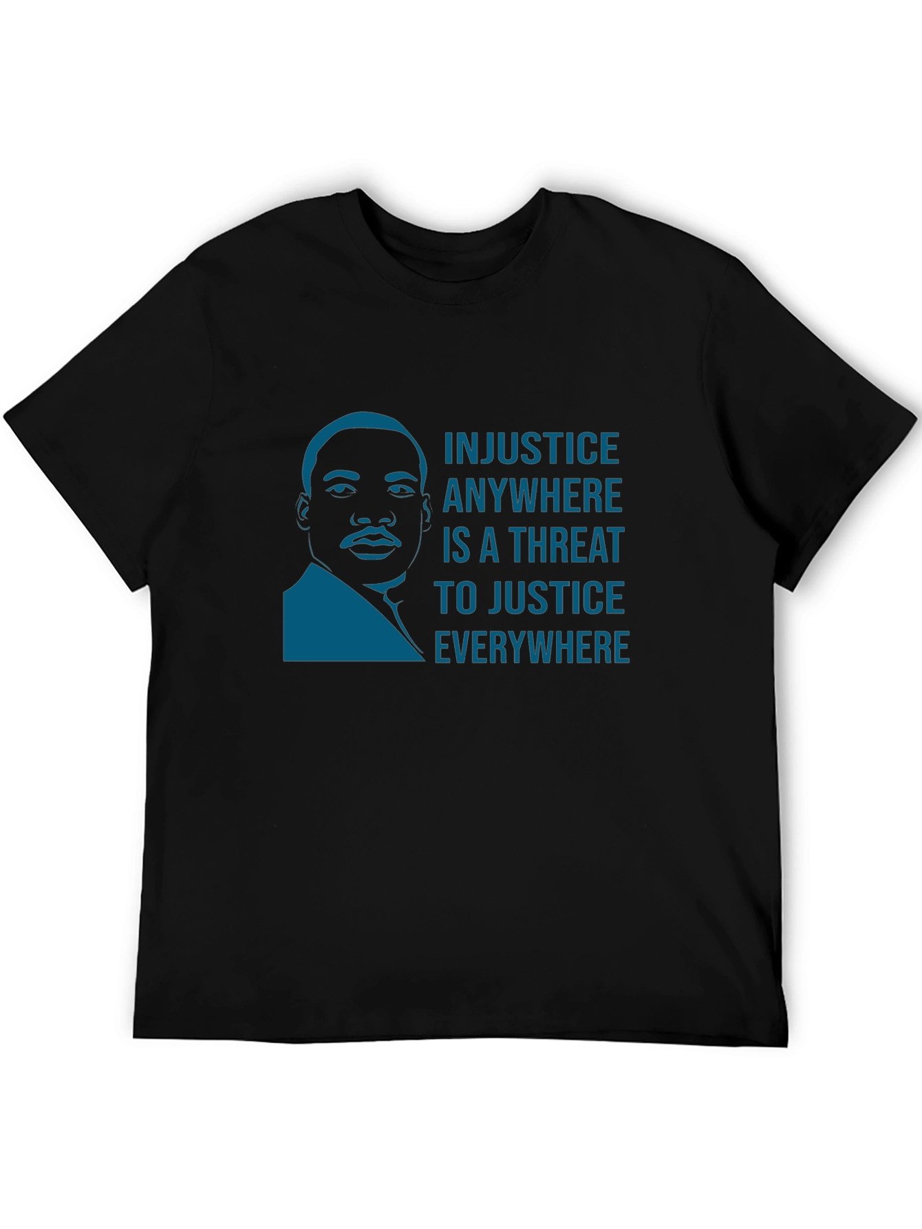 MLK Jr. Injustice Quote Graphic Tee