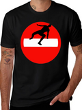 Parkour Obstacle Black Tee