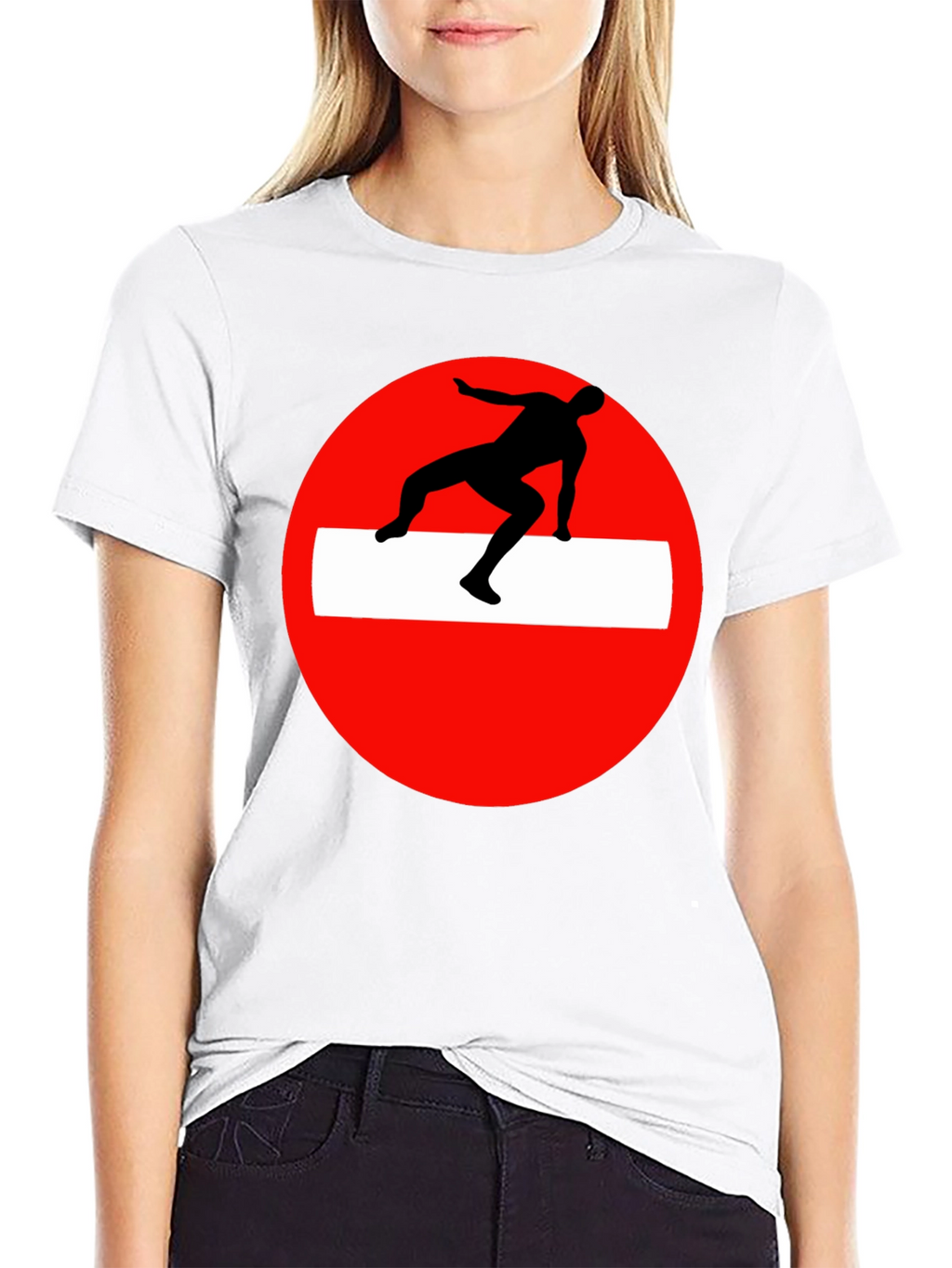 Parkour Obstacle Black Tee