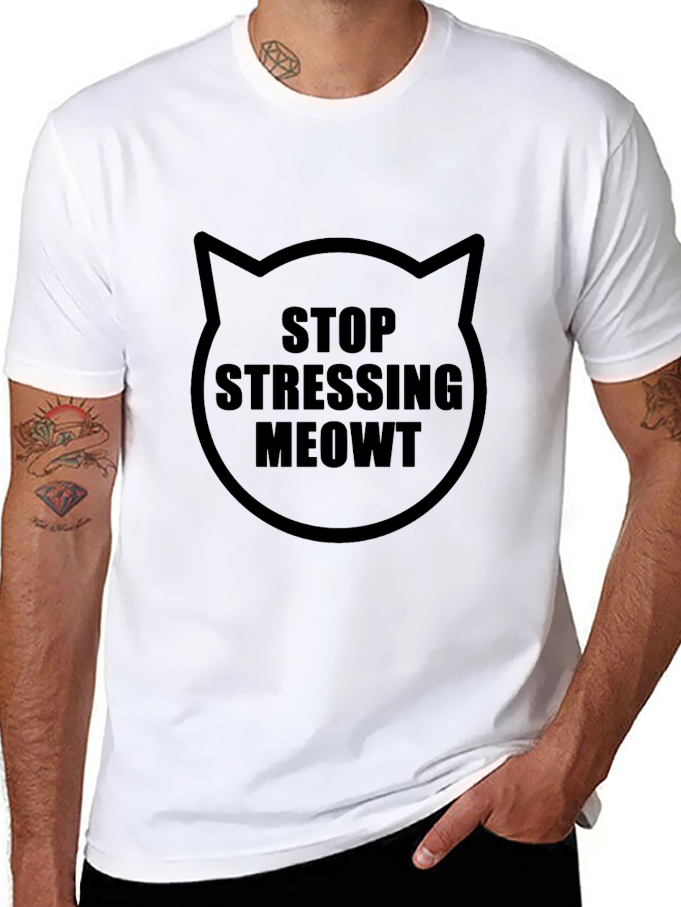 Stop Stressing Meowt Cat T-Shirt