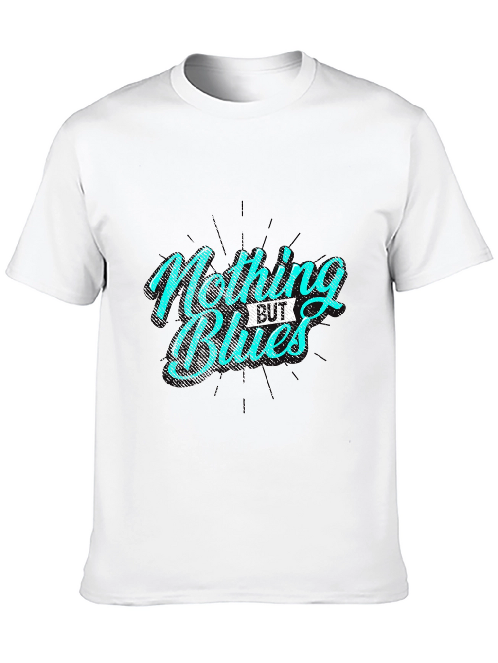 Nothing But Blues Graphic Tee - Black