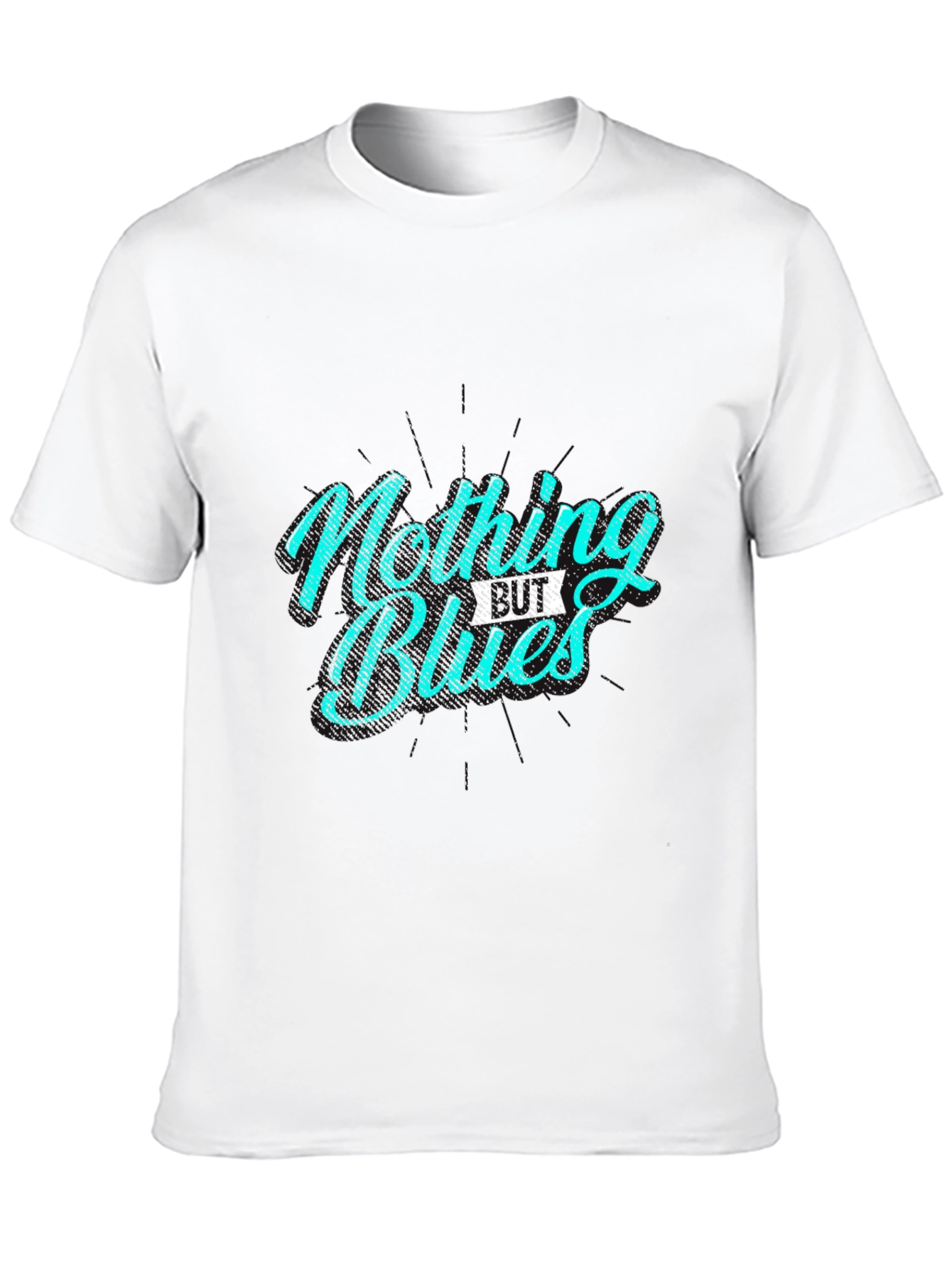 Nothing But Blues Graphic Tee - Black