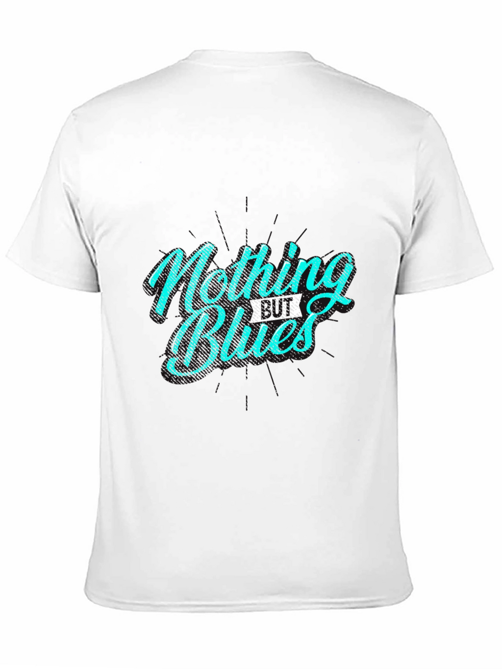 Nothing But Blues Graphic Tee - Black