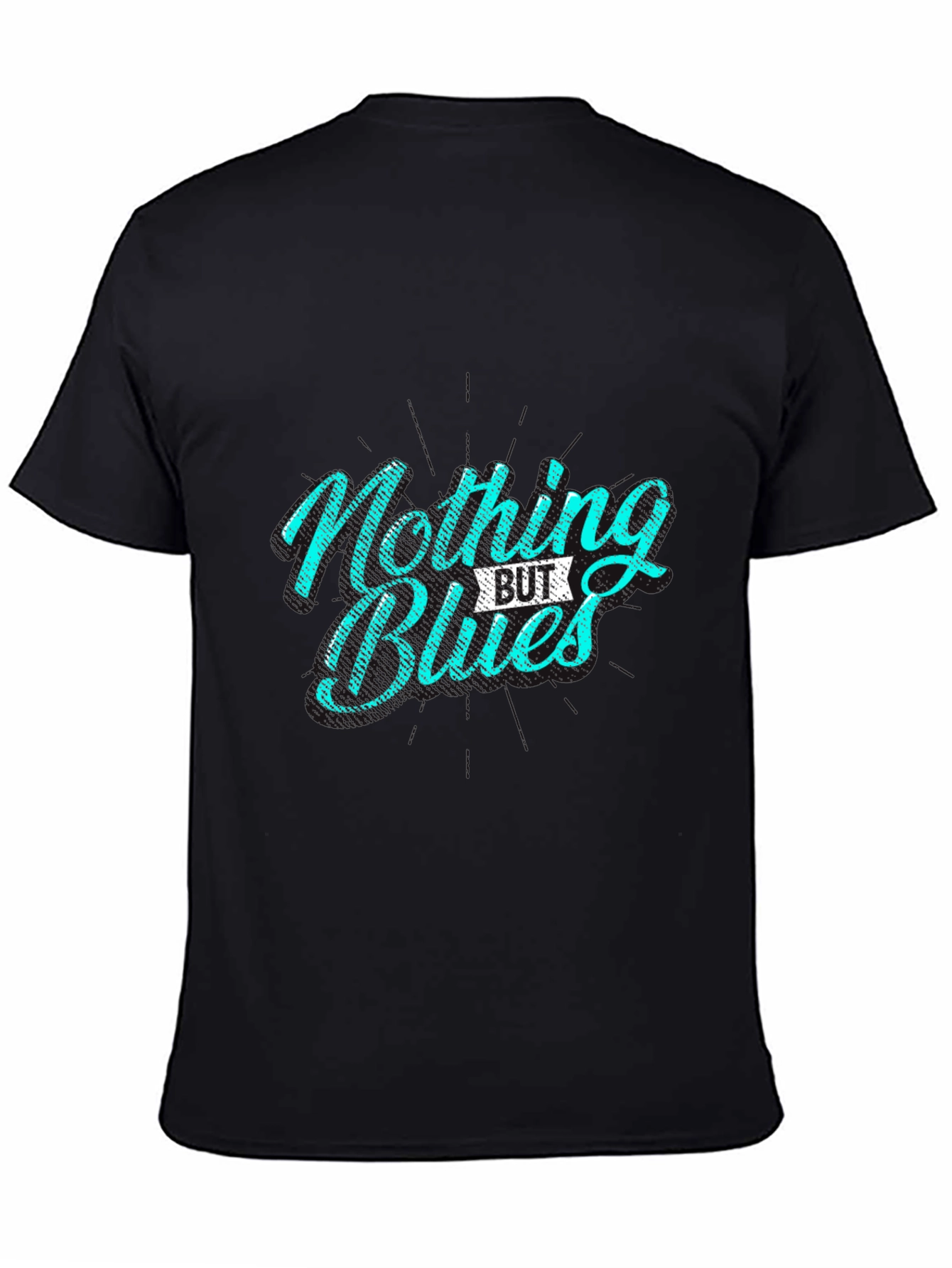 Nothing But Blues Graphic Tee - Black