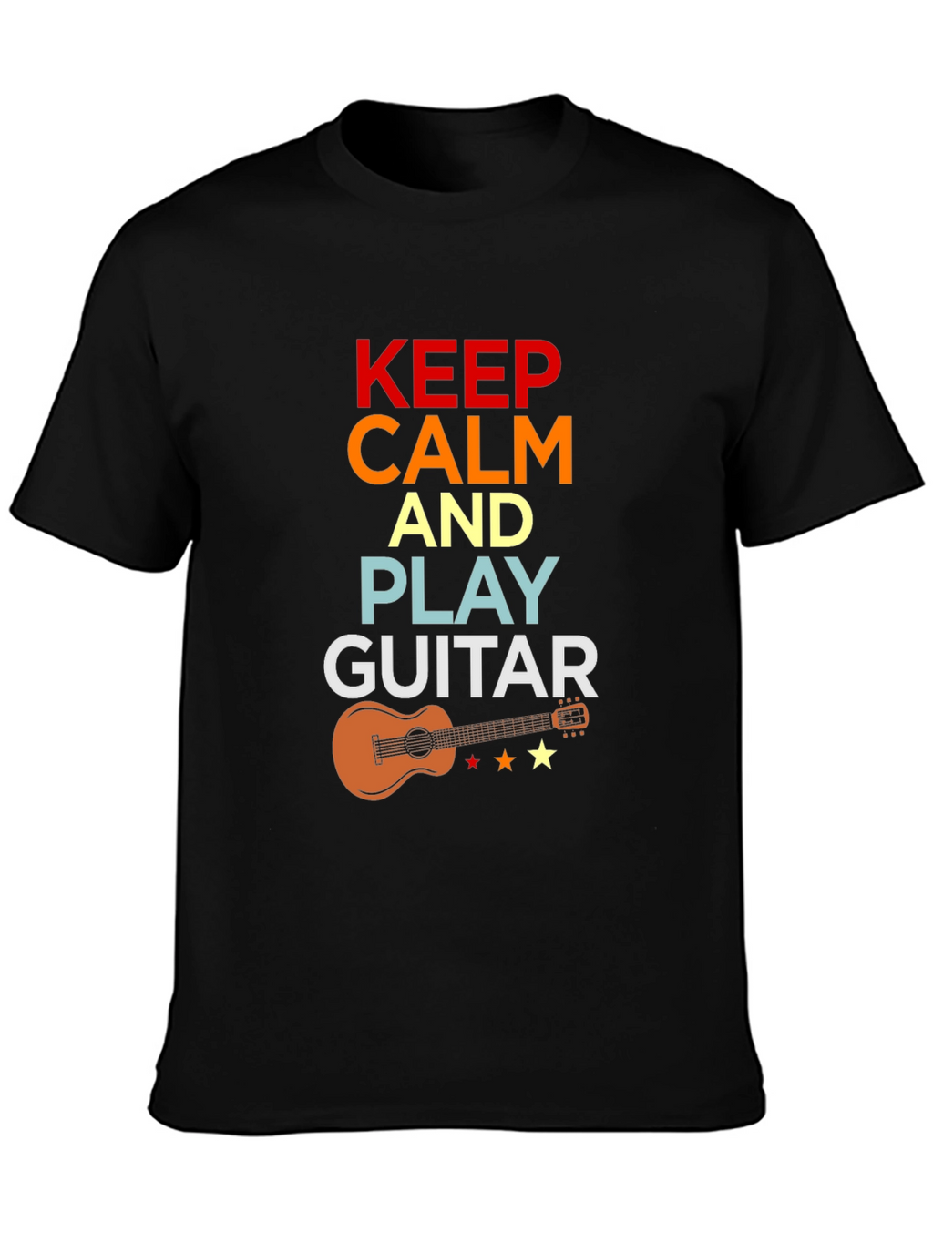 Keep Calm and Play Guitar T-Shirt