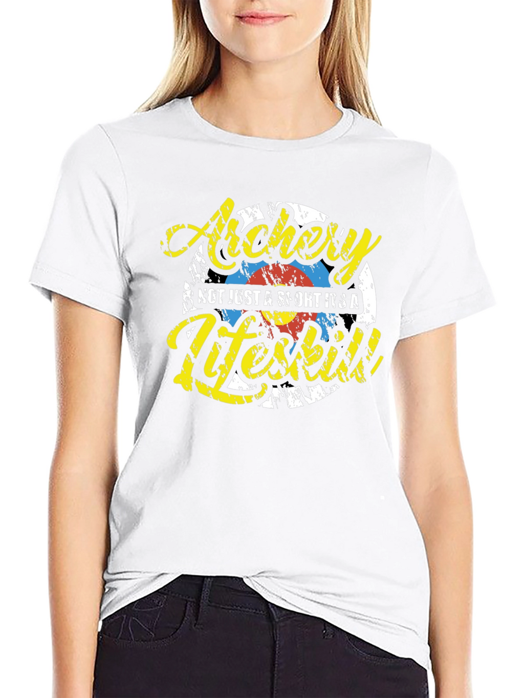 Archery Lifeskill Graphic T-Shirt - Black