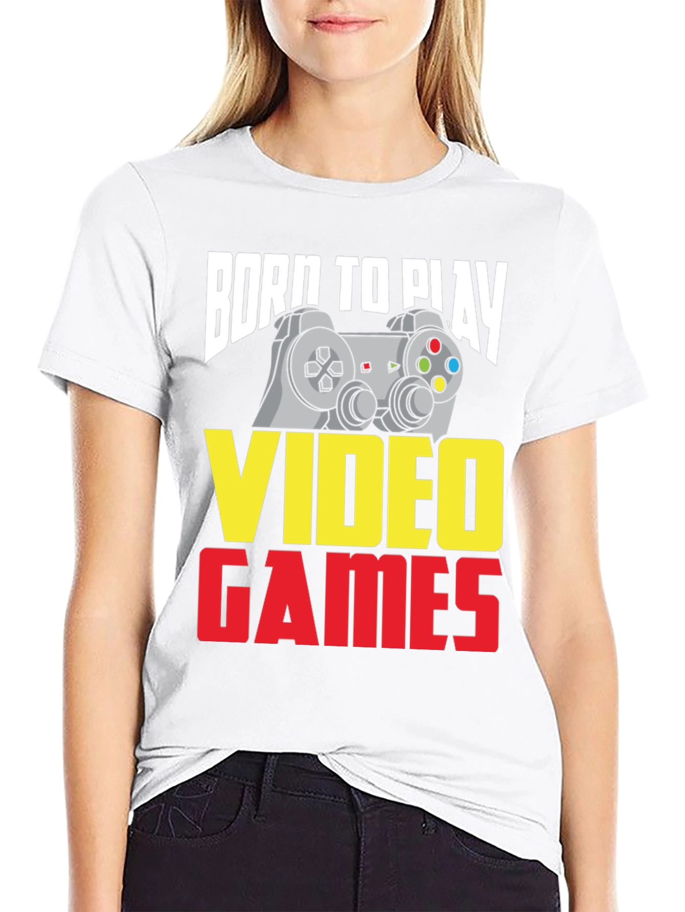 Born To Play Video Games T-Shirt