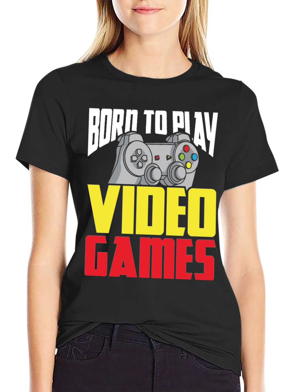 Born To Play Video Games T-Shirt