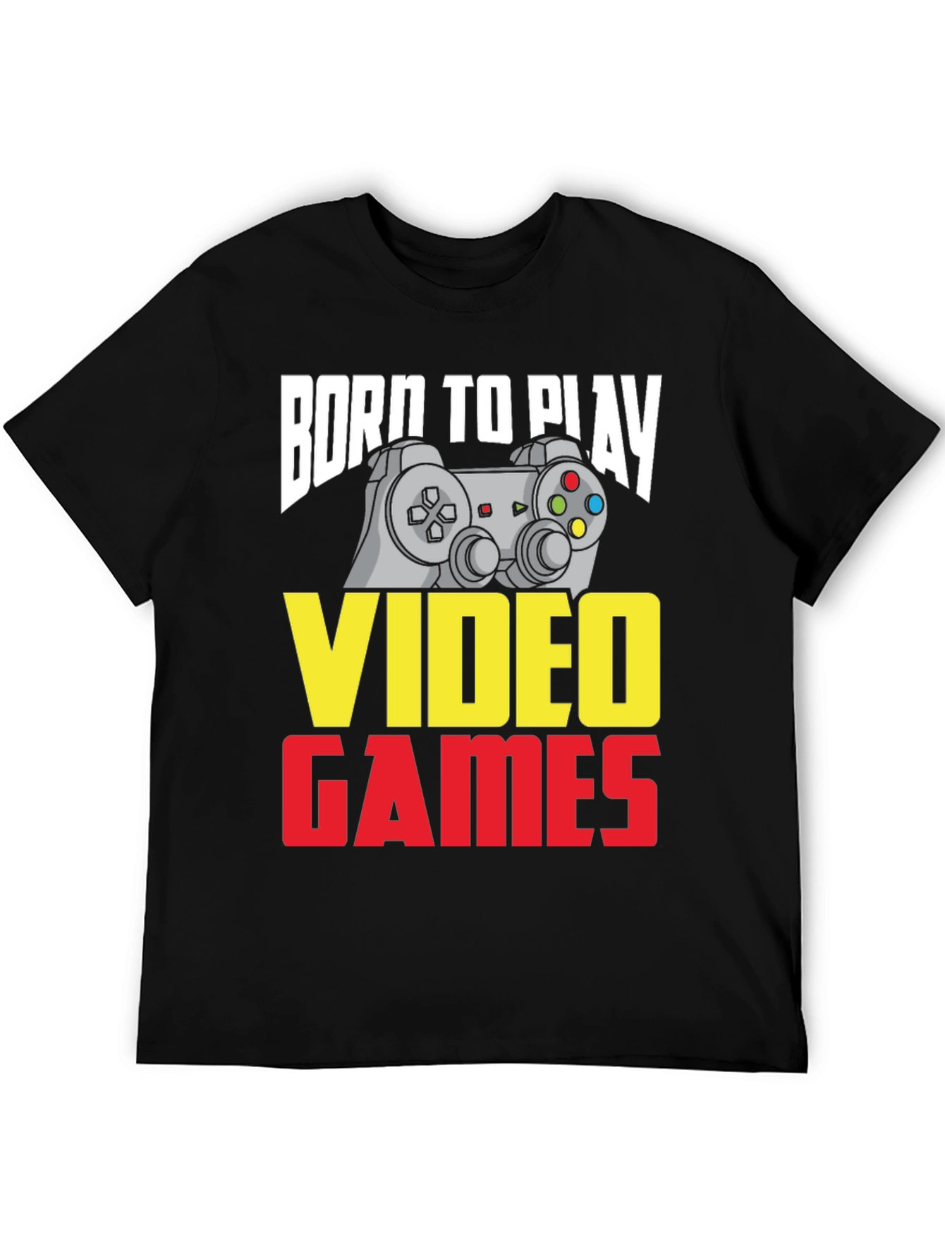 Born To Play Video Games T-Shirt