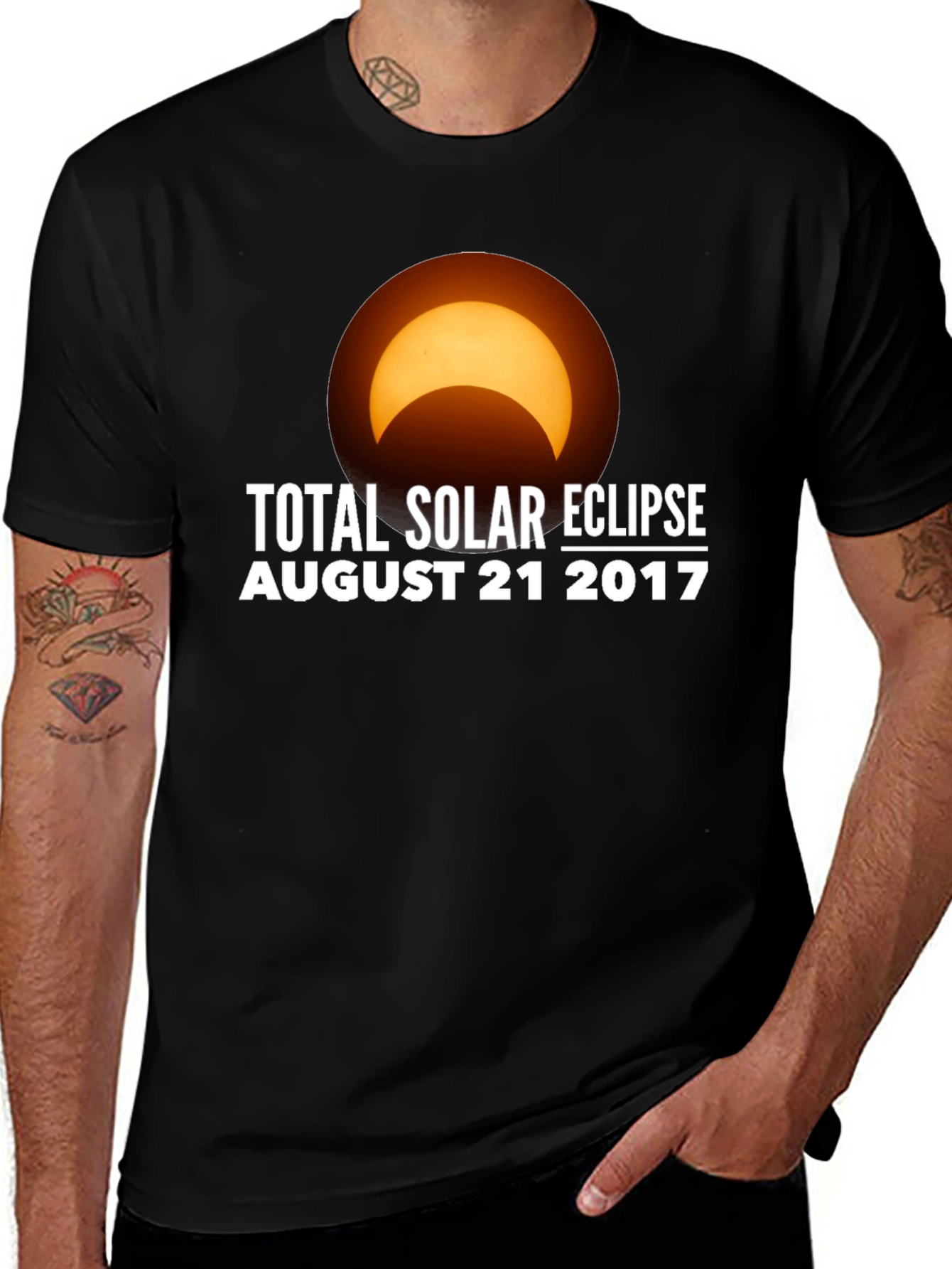 Total Solar Eclipse August 21 2017 Graphic Tee