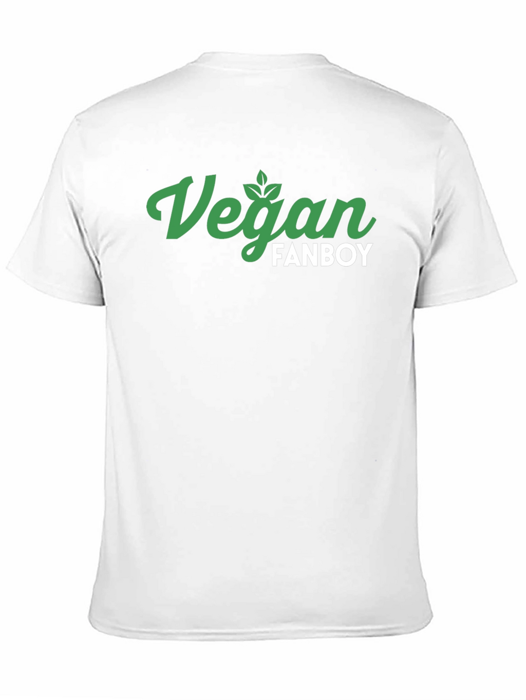 Vegan Fanboy Graphic T-Shirt - Black