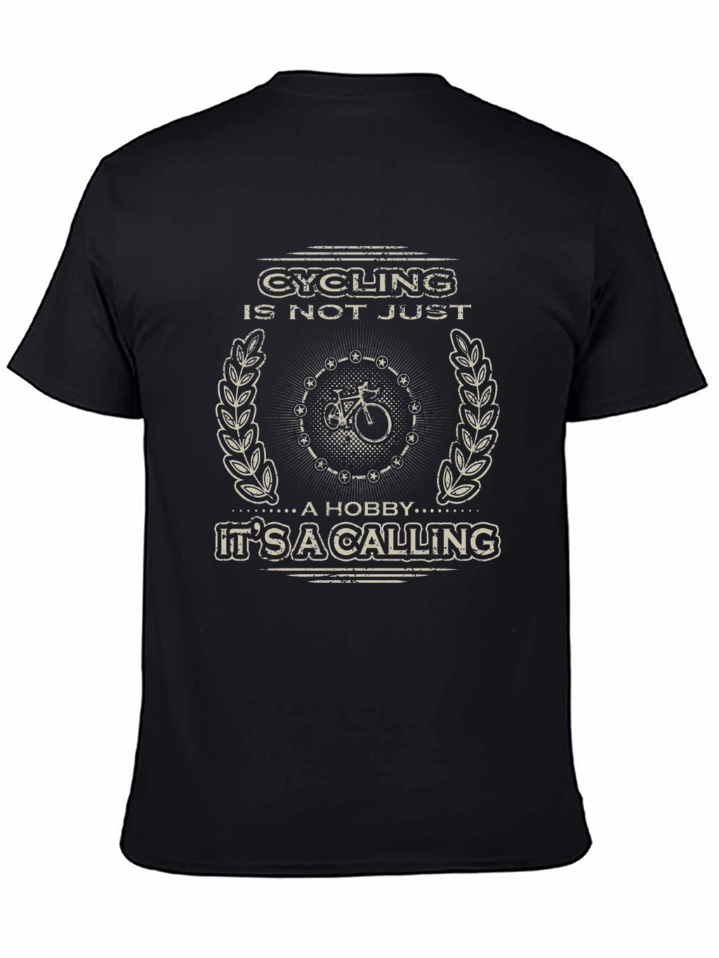Cycling Is A Calling Black T-Shirt